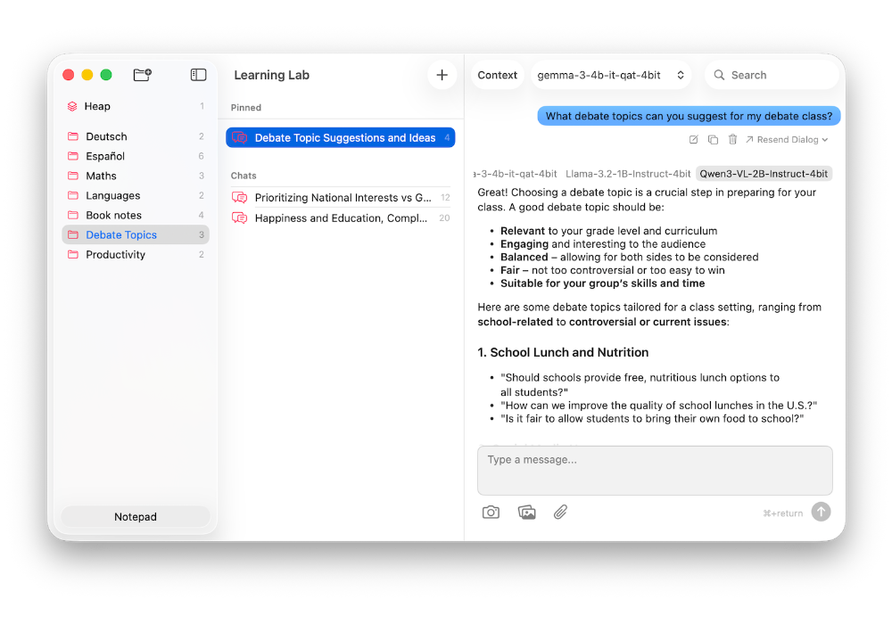 AI Notepad Feature 1